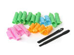 Magic leverag papillote spiral curlers rizos maxi