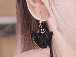 Pendientes de halloween fiesta de halloween fantasma calabaza ojo de caramelo