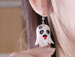 Pendientes de halloween fiesta de halloween fantasma calabaza ojo de caramelo