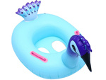 Pequeño círculo inflable pavo real de la rueda para el bebé a nadar en la piscina de agua