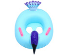 Pequeño círculo inflable pavo real de la rueda para el bebé a nadar en la piscina de agua