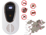 Repelente ultrasónico para ratones ratas roedores insectos mosquitos plug-in