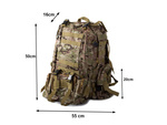 Supervivencia táctica mochila militar 48,5l