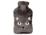 Termofor De Goma En Una Funda Calentador De Agua Gatito De Peluche Para Niños